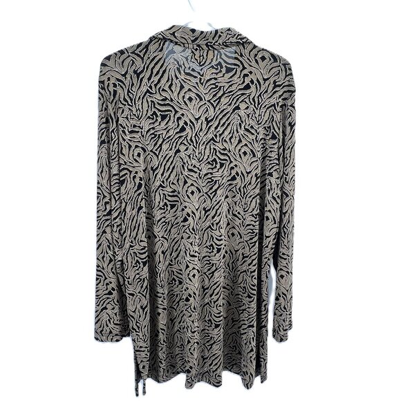 Coldwater Creek Vintage Abstract Top  Size L  Made in USA Vintage  retro style, - Picture 3 of 10